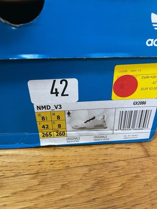 Adidas NMD V3 Azul y Blanco