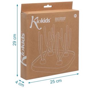 Kiokids Escurre Biberones Gris sin abrir.