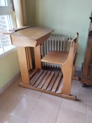 Dormitorio antiguo restaurado