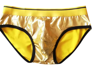 1361 - Slips efecto PU Brillantes