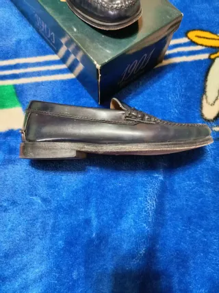 Mocasines 1901 Talla 37 Azul Marino