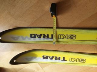 Esquís SKYTRAB piuma con fijaciones y pieles