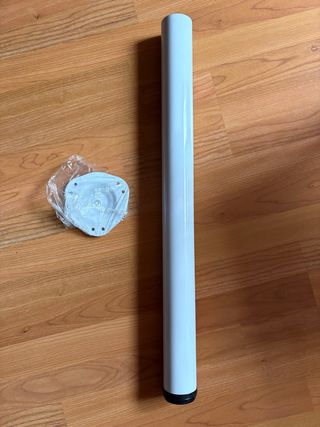 Base tavolo in acciaio bianco Leroy Merlin