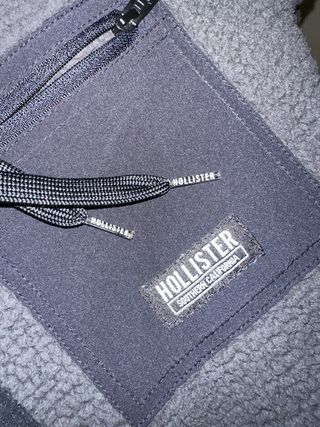 Chaqueta Hollister California Gris