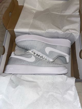 Nike Air Force 1 Flyknit Blancas Nuevas
