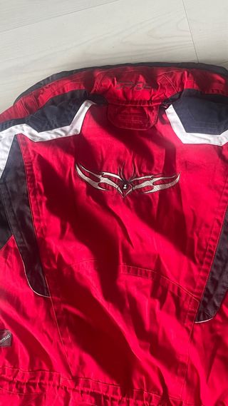 Traje de esquí SPYDER rojo