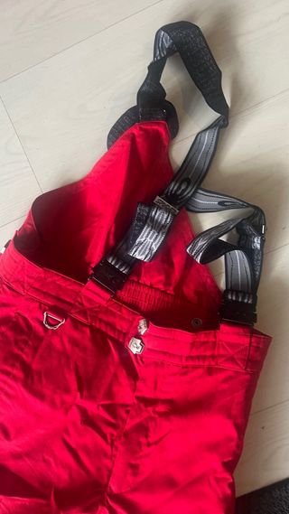 Traje de esquí SPYDER rojo