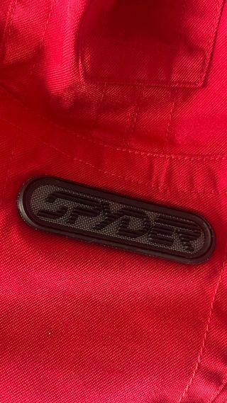 Traje de esquí SPYDER rojo