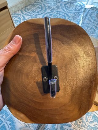 Set 2 appendini legno teak