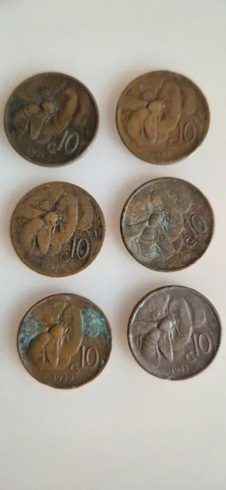 Lote monedas francos suizos y otras