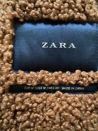 Cazadora BomberAviador Polipiel Marrón