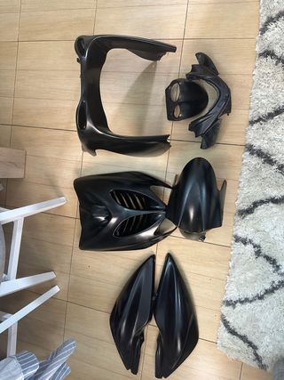 Carenado Aerox Negro mate