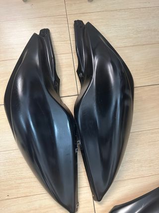 Carenado Aerox Negro mate