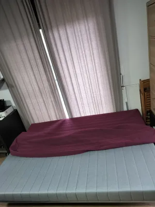 Sofá Cama Ikea 2 Plazas Morado