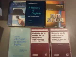 Manuales filología inglesa/grado estudios ingleses