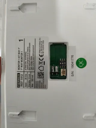 Videoportero Fermax Kit Way 7 modelo 1412