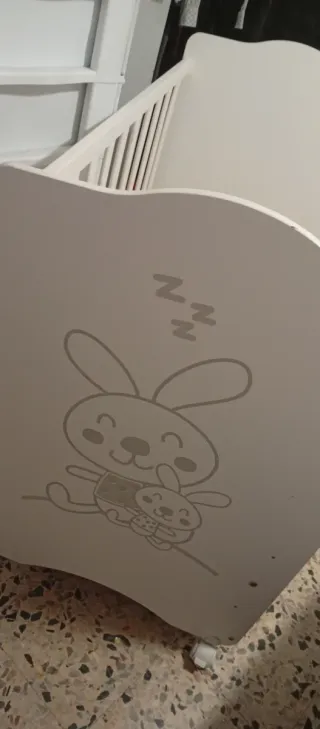 CUNA INFANTIL CON CAJÓN