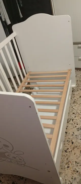 CUNA INFANTIL CON CAJÓN