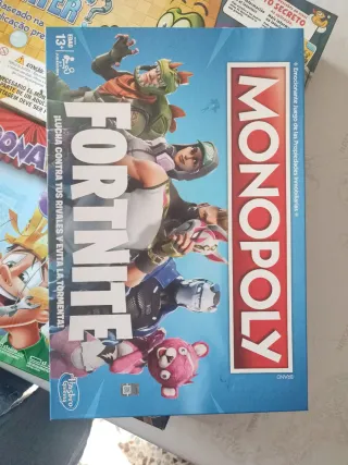Juegos de Mesa: Monopoly Fortnite y otros