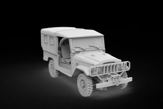 Maqueta FJ43 SUV with Soft Top IDF & LAF AK 1/35