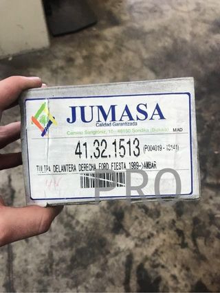 Piloto  ford fiesta intermitente derecho