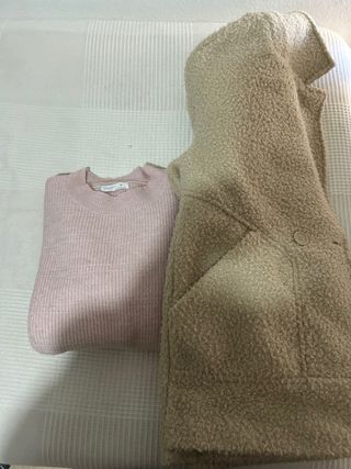 Conjunto: Jersey, Chaqueta y Bolso