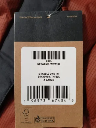 Chaqueta The North Face Plumas Hombre