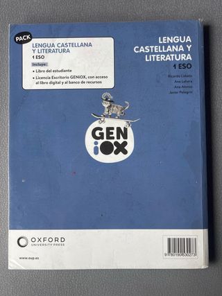 Lengua Castellana y Literatura 1º ESO. Libro de...