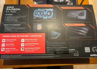 Gigabyte RX 7600 Gaming OC 8GB Tarjeta Gráfica