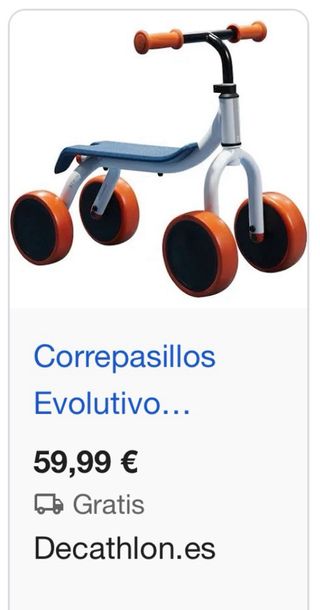 Correpasillos Btwin 2 en 1