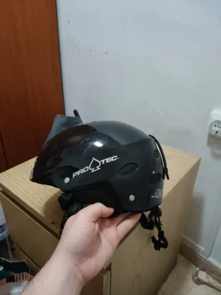Casco Protec Negro Snowboard