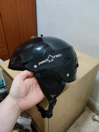 Casco Protec Negro Snowboard