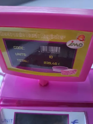 Cassa registratrice vintage di Barbie