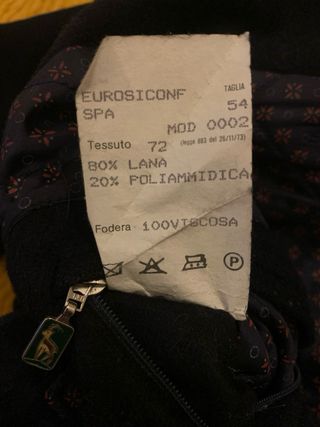 Cappotto vintage Steinbock Loden Himalaya taglia54