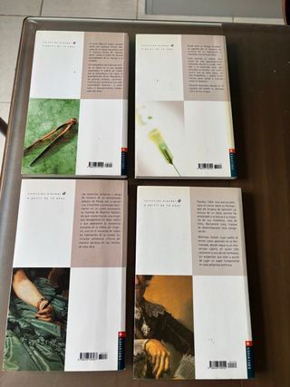 Lote 4 libros lectura escolar