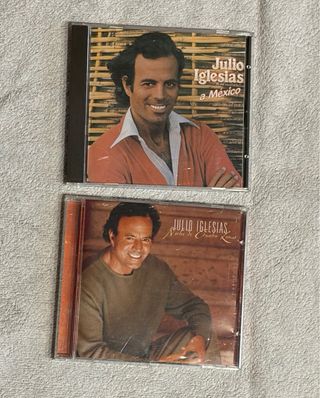 Lote de 2 CDs Julio Iglesias