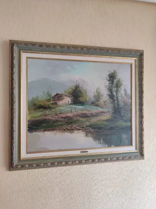 Cuadro paisaje 95x82cm