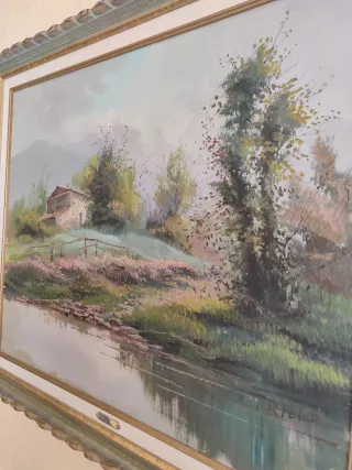 Cuadro paisaje 95x82cm