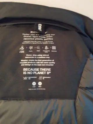 Parka Ecoalf Parko Hombre Negra