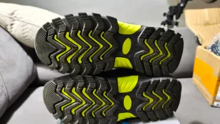 Zapatillas Trekking Niña Talla 36 Azul/Verde