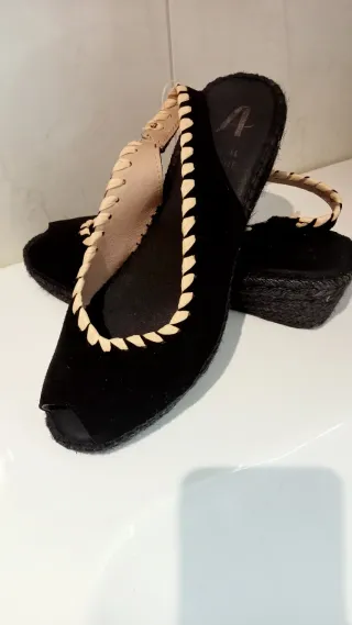 Alpargatas cuña Juncal Aguirre mujer