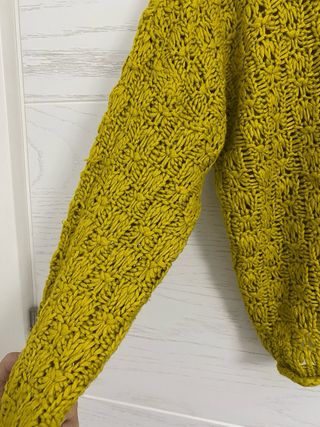 Jersey verde oliva tejido