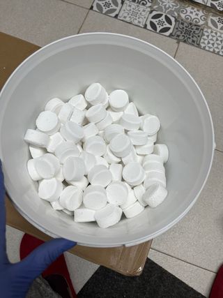 3 tipos de cloro marca SF para piscina