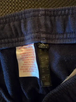 Pantalón Adidas azul talla S