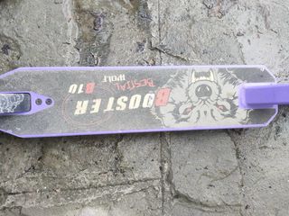 Patinete Booster Bestial Wolf Morado b10