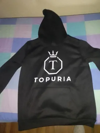 Sudadera Negra Topuria