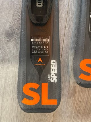 Esquís Dynastar SL Speed 100cm + Bastones