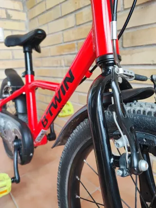 Bici Infantil Btwin 16 Racing 900 Roja