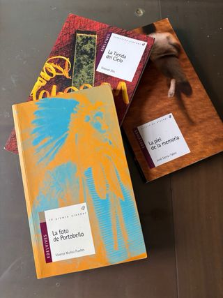 Lote 3 libros lectura escolar