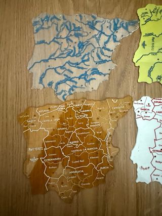 Plantillas Mapa España Antiguas